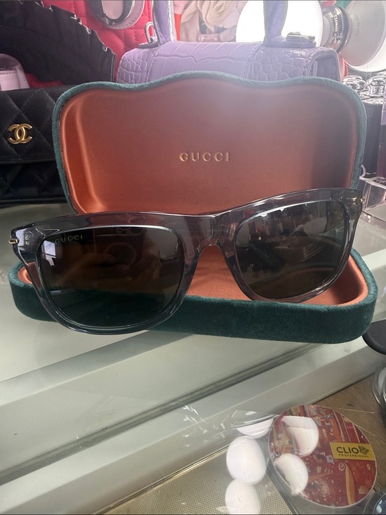 Gucci Other - Gucci Translucent Smoky Gray Sunglasses with Dark Lenses